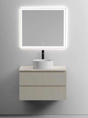 Столешница Sancos TT80A2X 80х50 накладная цвет бежевый - фото 5